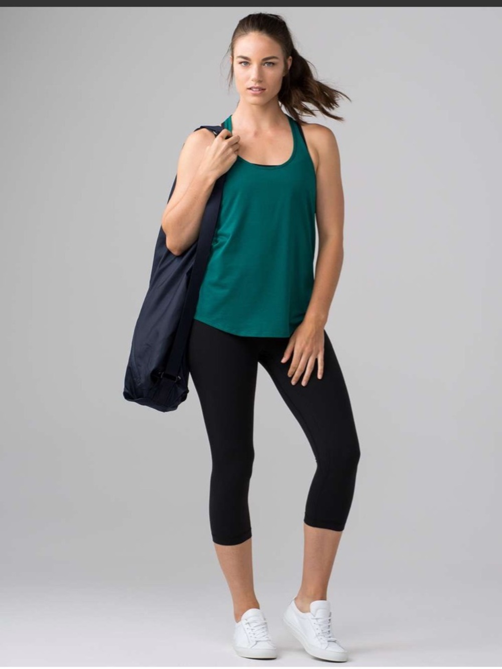 Lululemon Tech Mesh Singlet, Forage Teal